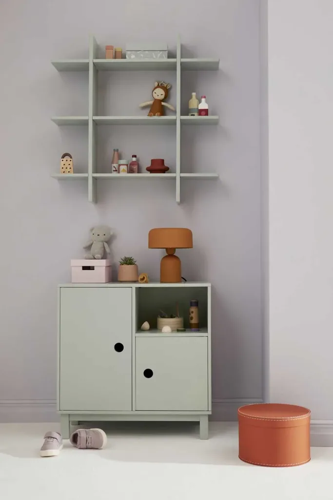 Kids concept children's cabinet green
