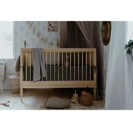 Gustavienne baby bed 60 x 120 cm nature