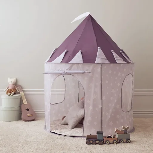 Kids Concept Canopy Tent around stars purple
