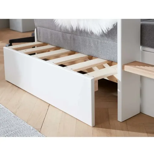 Flexa nor loft bed "Casa" white / oak
