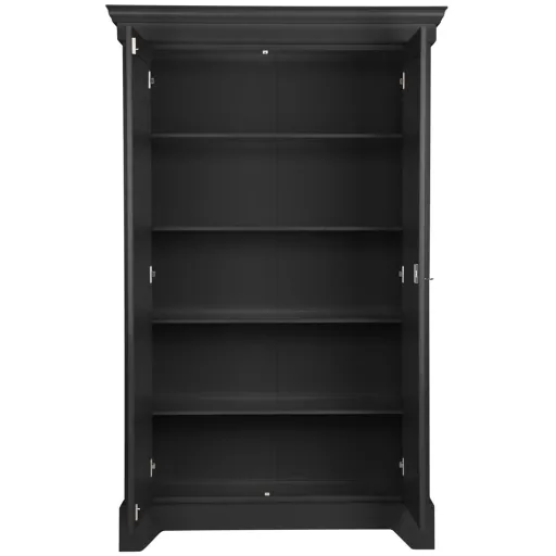 Wood Wardrobe Isabel Schwarz