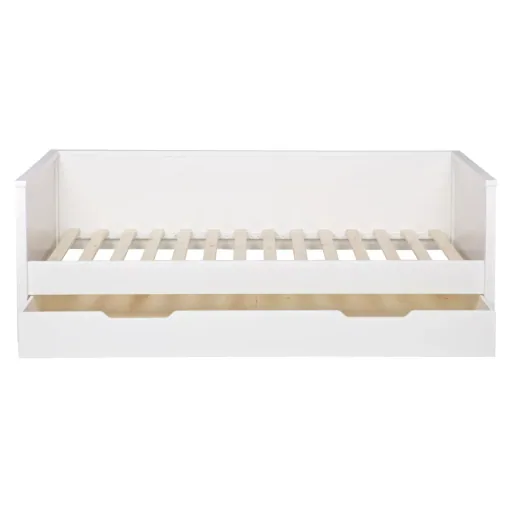 Wood nikki bed drawer for sofabett white