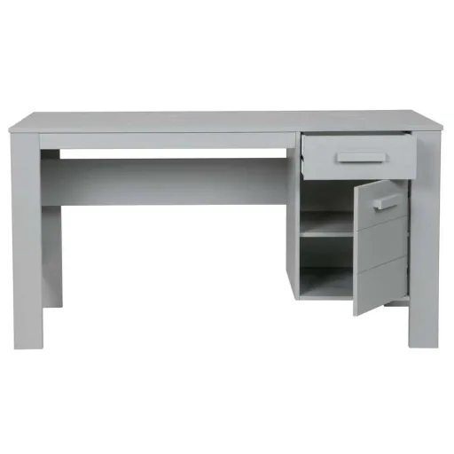 Wood children's desk Dennis concrete gray