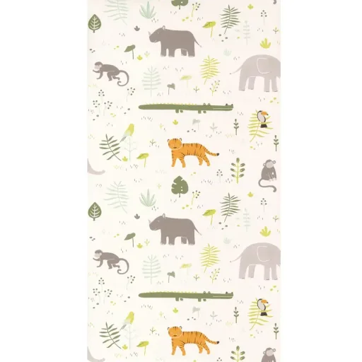 Casadeco children's wallpaper Happy Dreams Savanne Khaki