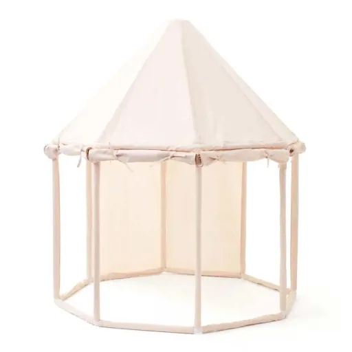 Kids concept children pavilion wood natural octagonal