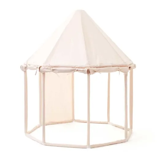 Kids concept children pavilion wood natural octagonal