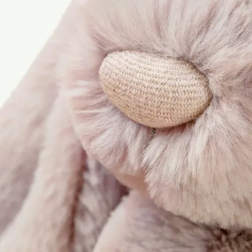 Jellycat Soft Toy, Cuddly toy - Bashful Luxe Bunny Original, Color: pink