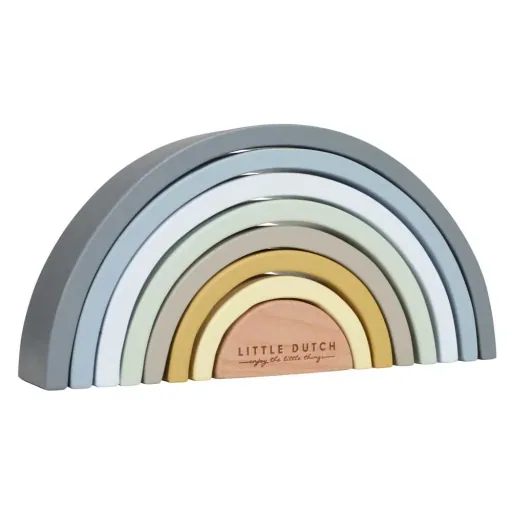 Little dutch wood rainbow blue