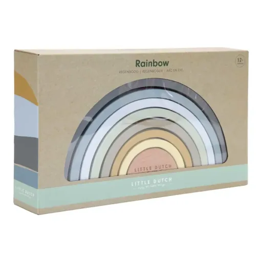 Little dutch wood rainbow blue