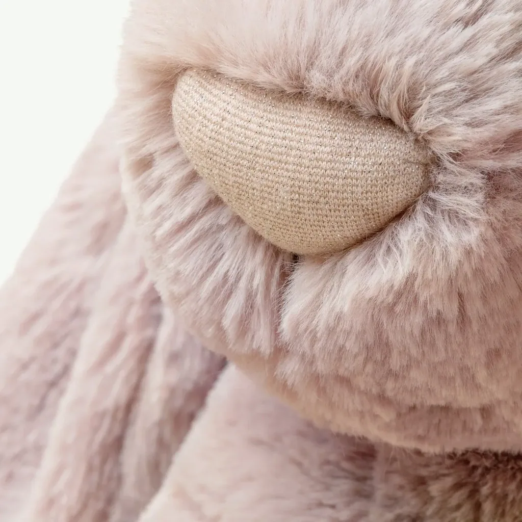 Jellycat Soft Toy, Cuddly toy - Bashful Luxe Bunny, Color: pink
