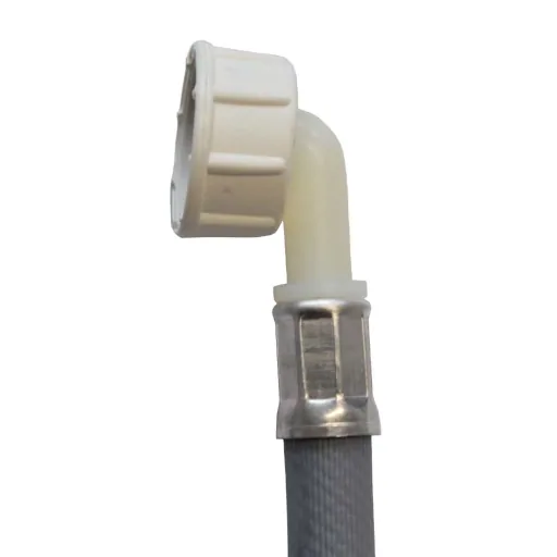 3/4 Inch Angled Inlet Hose for Washing Machine & Dishwasher, 3m
