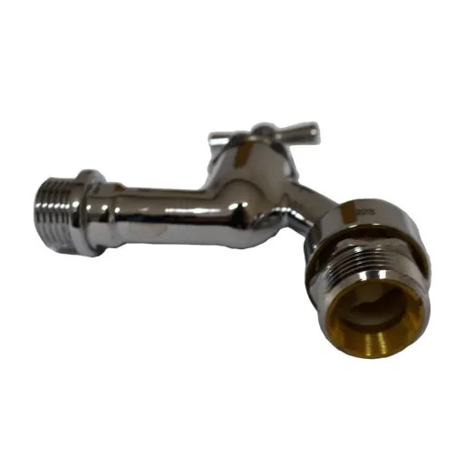 3/4 Inch Shut Off Valve, Washing Machine Valve, Chrome Shut Off Valve