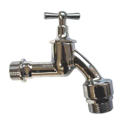 3/4 Inch Shut Off Valve, Washing Machine Valve, Chrome Shut Off Valve