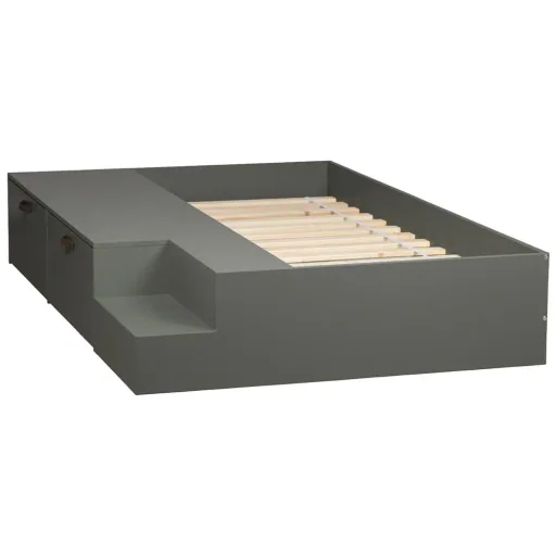 Vtwonen drawer bed gray green