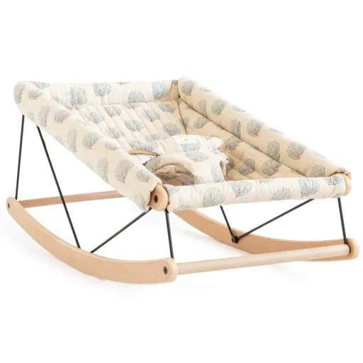 Nobodinoz baby rocker "Gatsby" blue cream