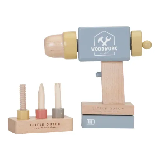 Little Dutch Wooden Toys drilling machine