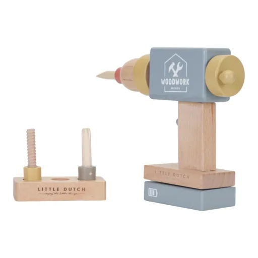 Little Dutch Wooden Toys drilling machine