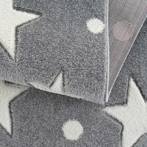 Livone carpet Estrella Stern & Confetti gray, Carpet size: 160 x 230 cm