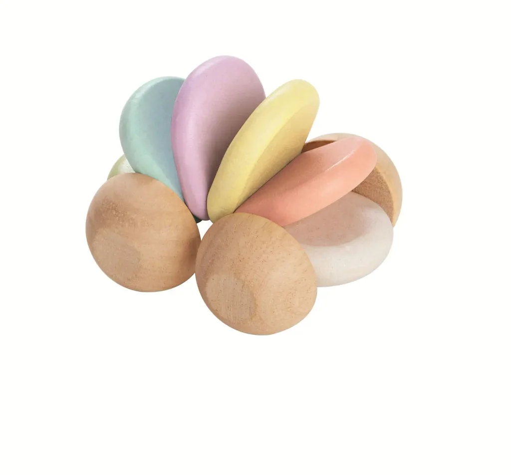 Plan Toys – Pastel Baby Car, Rubberwood