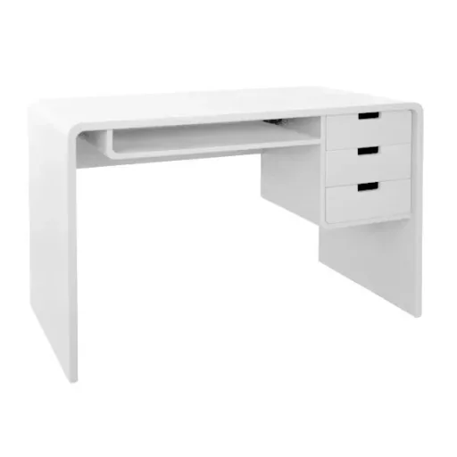 Laurette Desk L65, Color: white