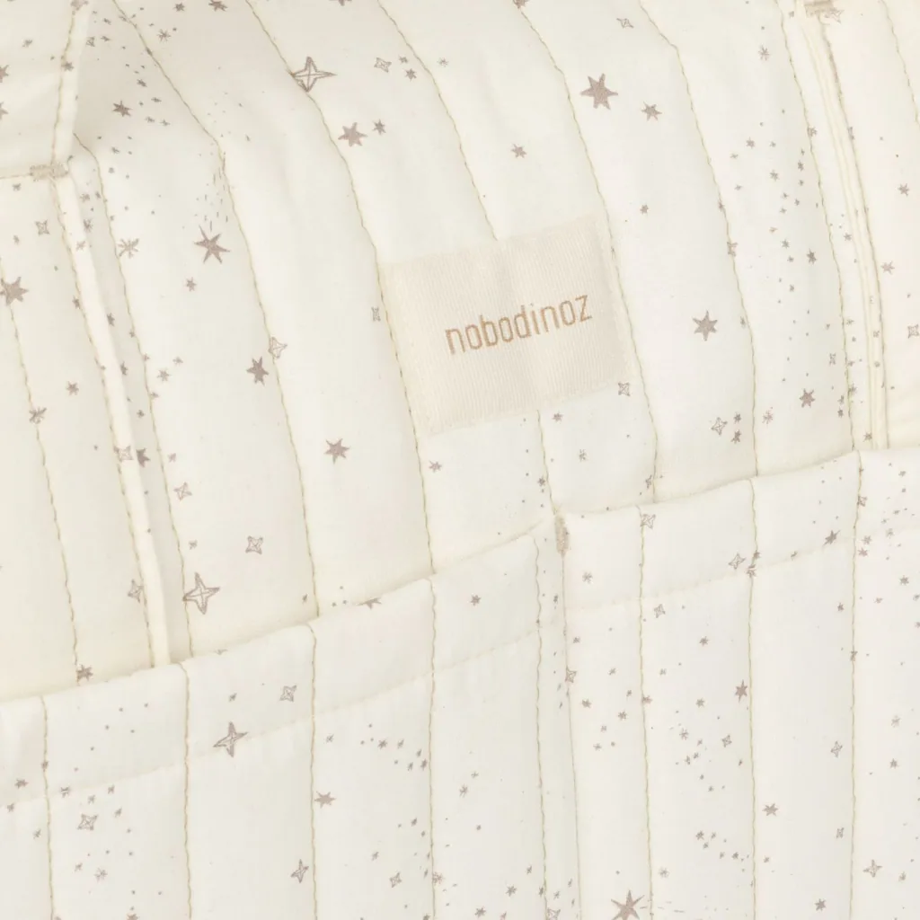 Nobodinoz STORIES Stroller Changing Bag, 40 x 30 x 25 cm, Color: Natural Milky Way