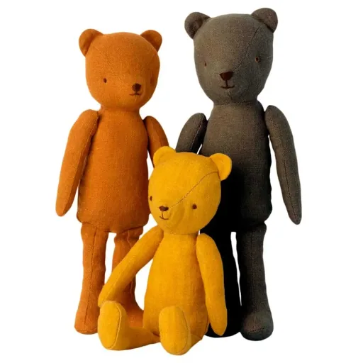 Maileg fabric toy Teddy Papa Khaki