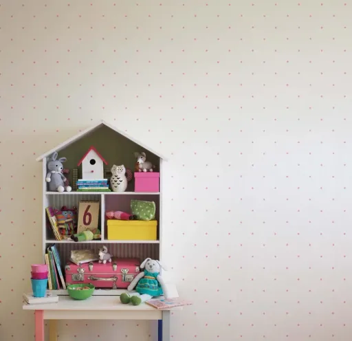 Little Sanderson Abracazoo wallpaper points beige