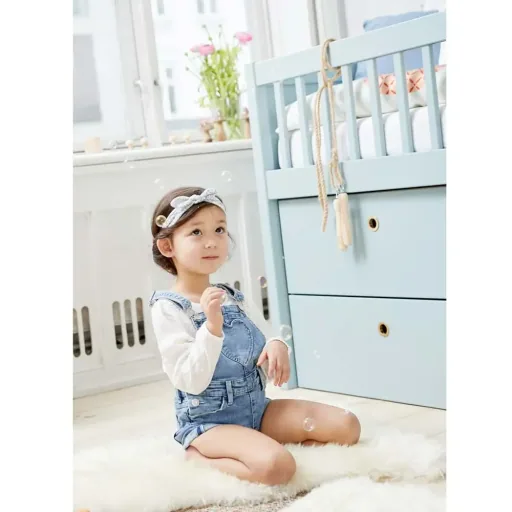 Flexa drawer bed "Freja" blue