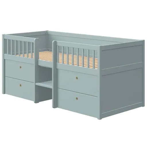 Flexa drawer bed "Freja" blue
