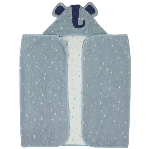 Trixie hooded towel elephant Mrs. Elephant, Size: 75 x 75 cm