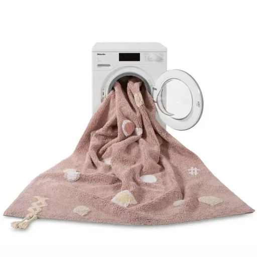 Lorena Canals washable carpet Noah Rosa