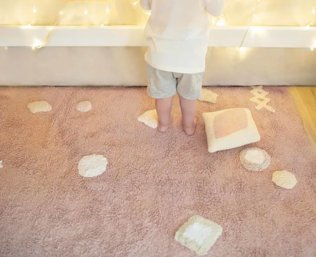 Lorena Canals washable carpet Noah Rosa