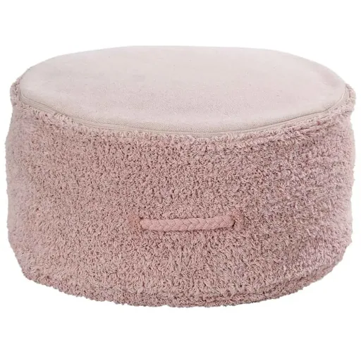 Lorena Canals Seat Puff "Chill" Vintage Rosa
