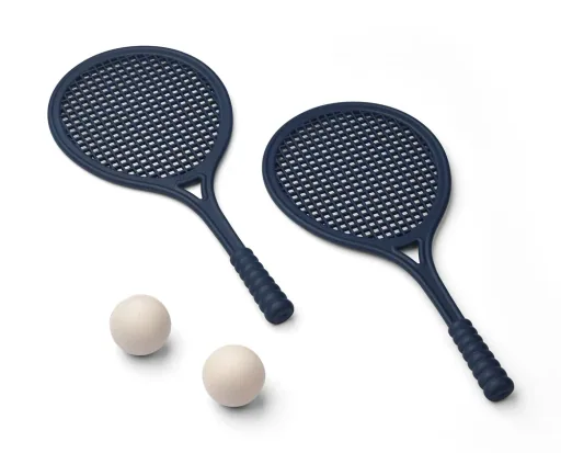 Liewood Tennis Set - Monica, Color: Midnight navy / Sandy