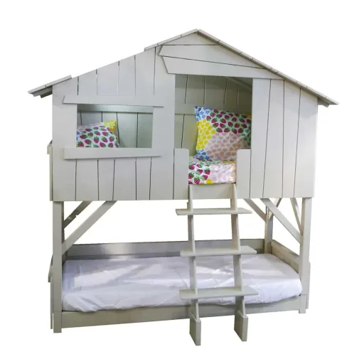 Mathy by Bol's bunk bed tree house hut colored