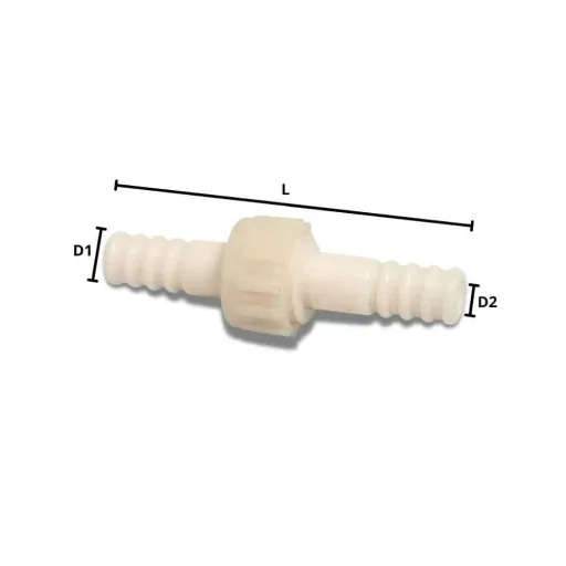 20mm Hose Connector, Plastic Hose Fitting, 3/3 Coupling