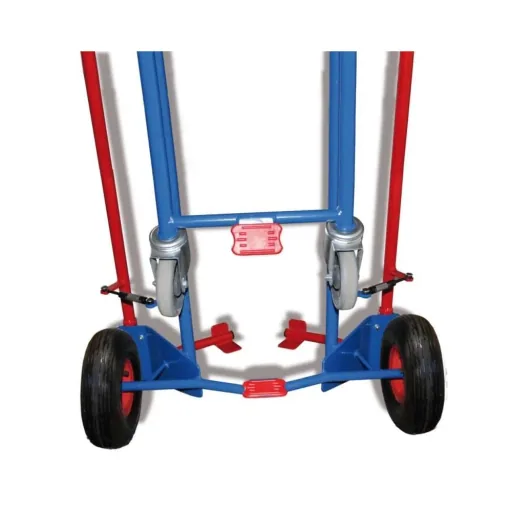 Telescopic Tire Cart 200 kg Load Capacity Solid Rubber Tires