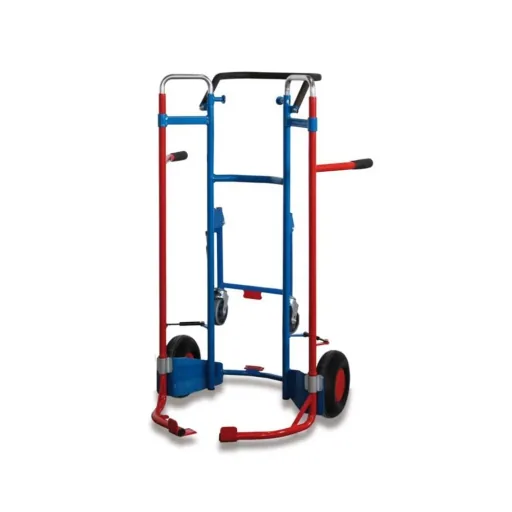 Telescopic Tire Cart 200 kg Load Capacity Solid Rubber Tires