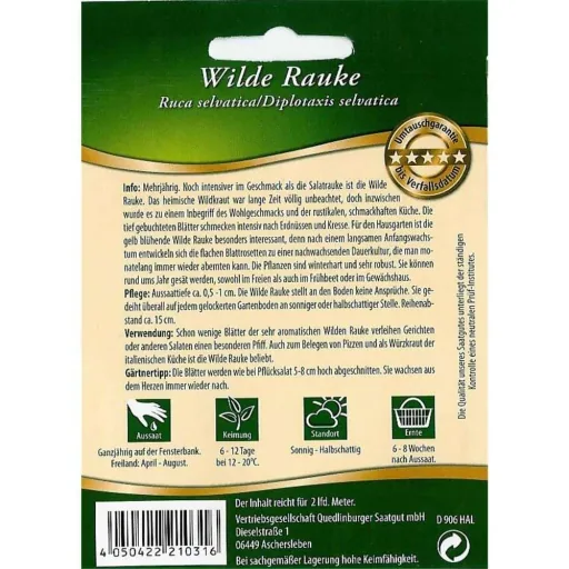 Buy Wild Rocket Seeds | Arugula Seeds for Growing