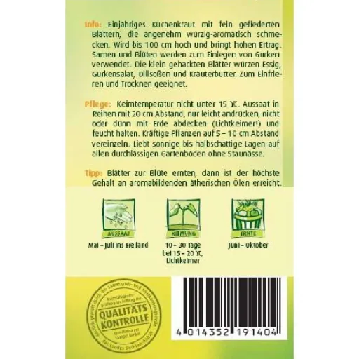 Dill, Common