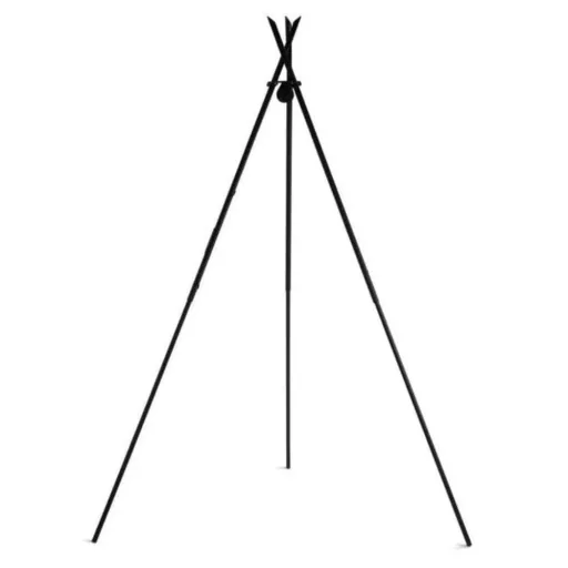 Tripod Swing Grill, 210cm, Double Grate, Steel Outdoor Grill