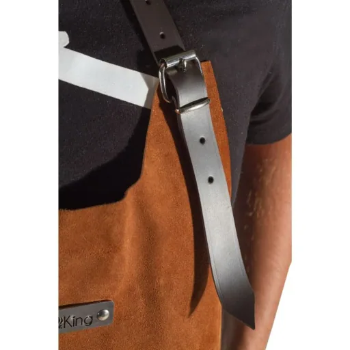 Premium Leather Apron for Grilling and Cooking