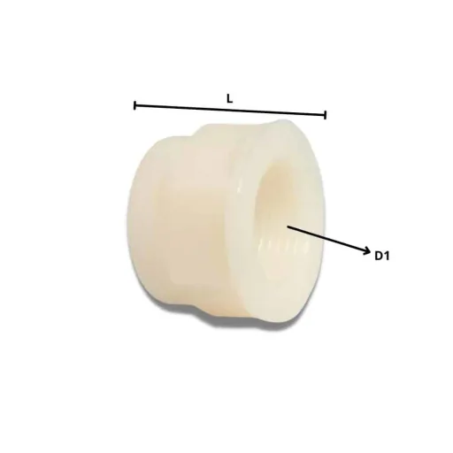 1/2" Plastic Hose End Cap Connector