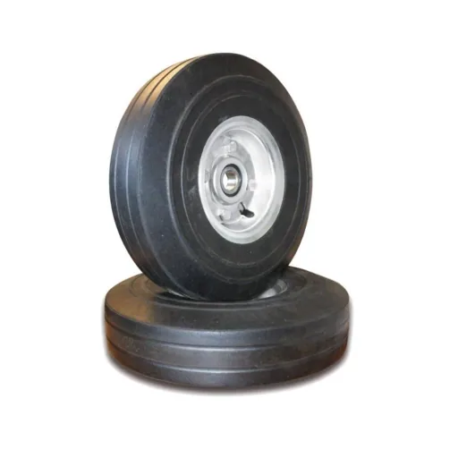 Heavy-Duty 250 kg Steel Wheelbarrow with Solid Rubber Tire
