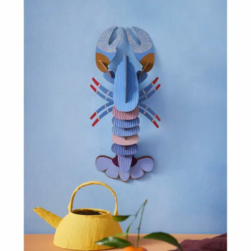 Studio Roof 3D lobster lavender cardboard