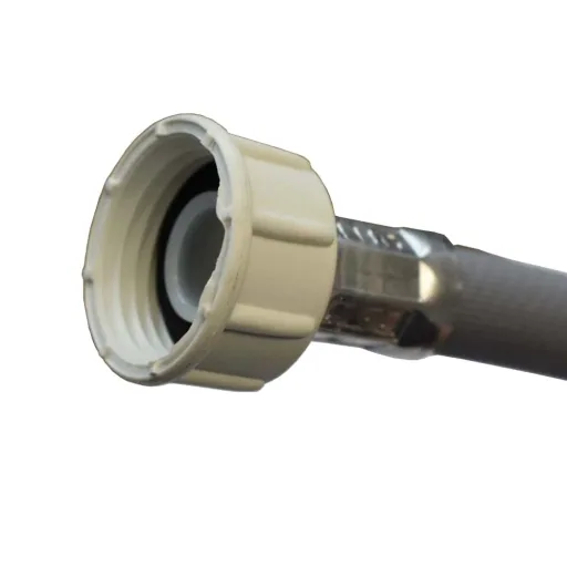Washing Machine Supply Hose, Angle, 3/4 Inch, 1.5 Meter