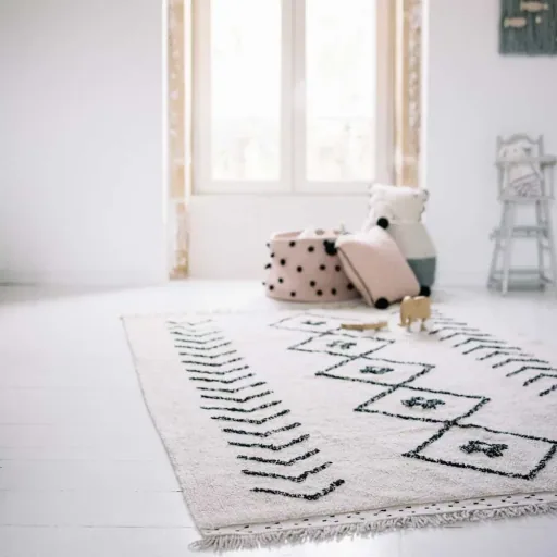 Lorena Canals Carpet Moving Rauben "Rhombs", Size: 140 x 210 cm