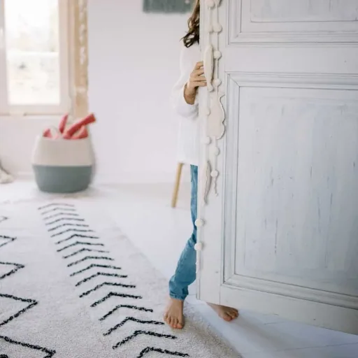 Lorena Canals Carpet Moving Rauben "Rhombs", Size: 140 x 210 cm