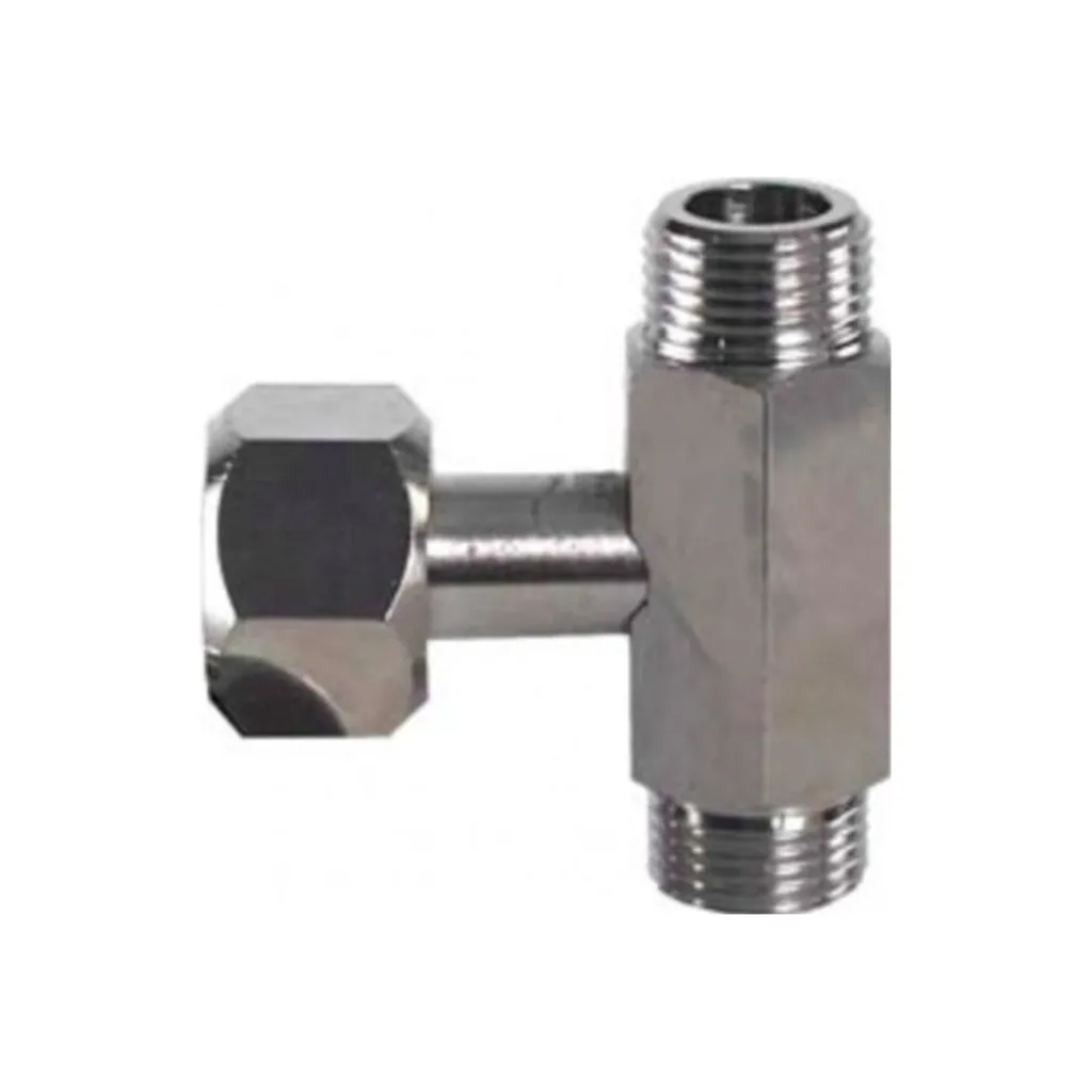 Connection piece, t-connector for CO2 - cylinders