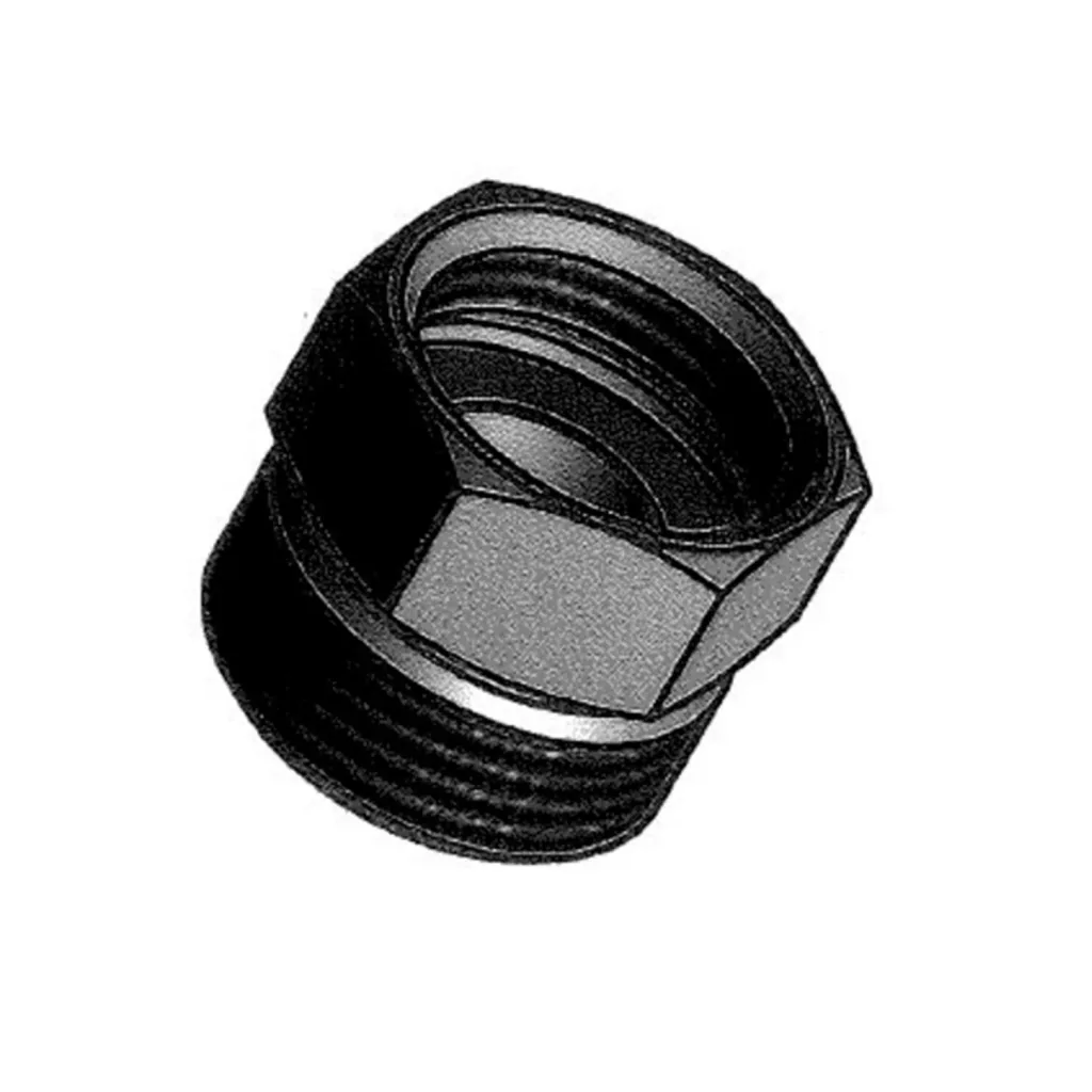 CO2 adapter 5/8" female thread to 3/4" male thread